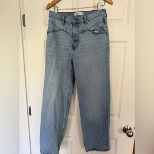 Abercrombie & Fitch Light Blue High Rise Jeans